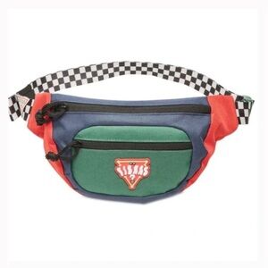 J Balvin GUESS Fanny Pack Vibras Blue Red Green